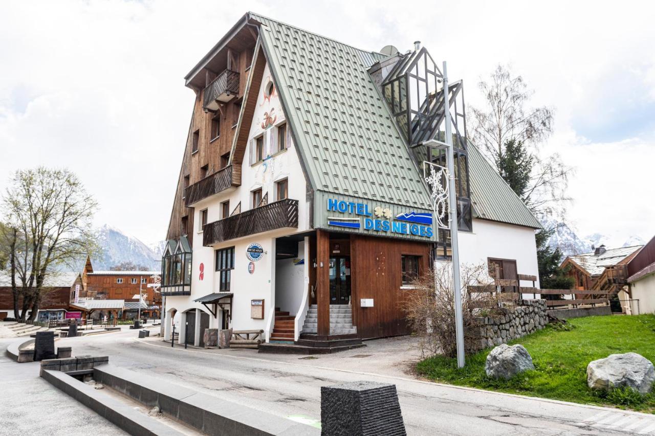 Hotel Des Neiges Les Deux Alpes Bagian luar foto