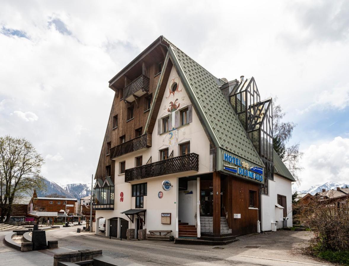 Hotel Des Neiges Les Deux Alpes Bagian luar foto