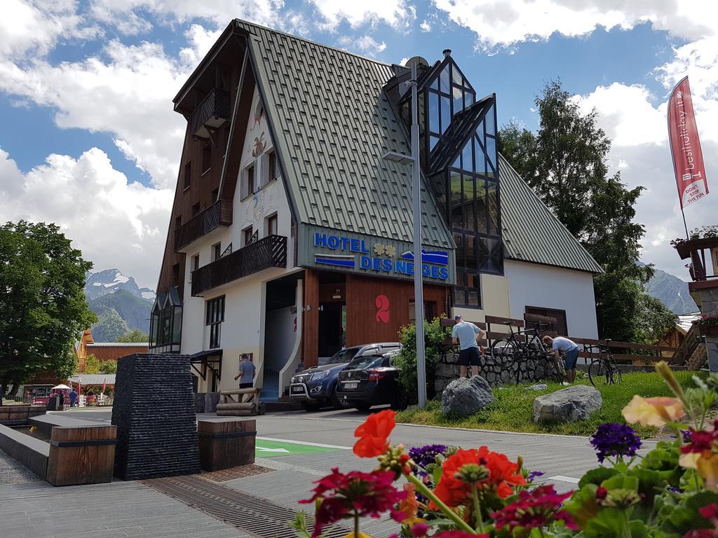 Hotel Des Neiges Les Deux Alpes Bagian luar foto