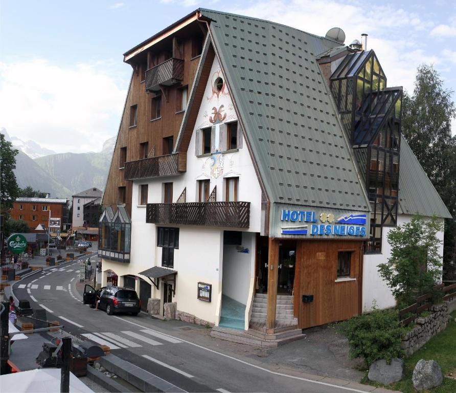Hotel Des Neiges Les Deux Alpes Bagian luar foto