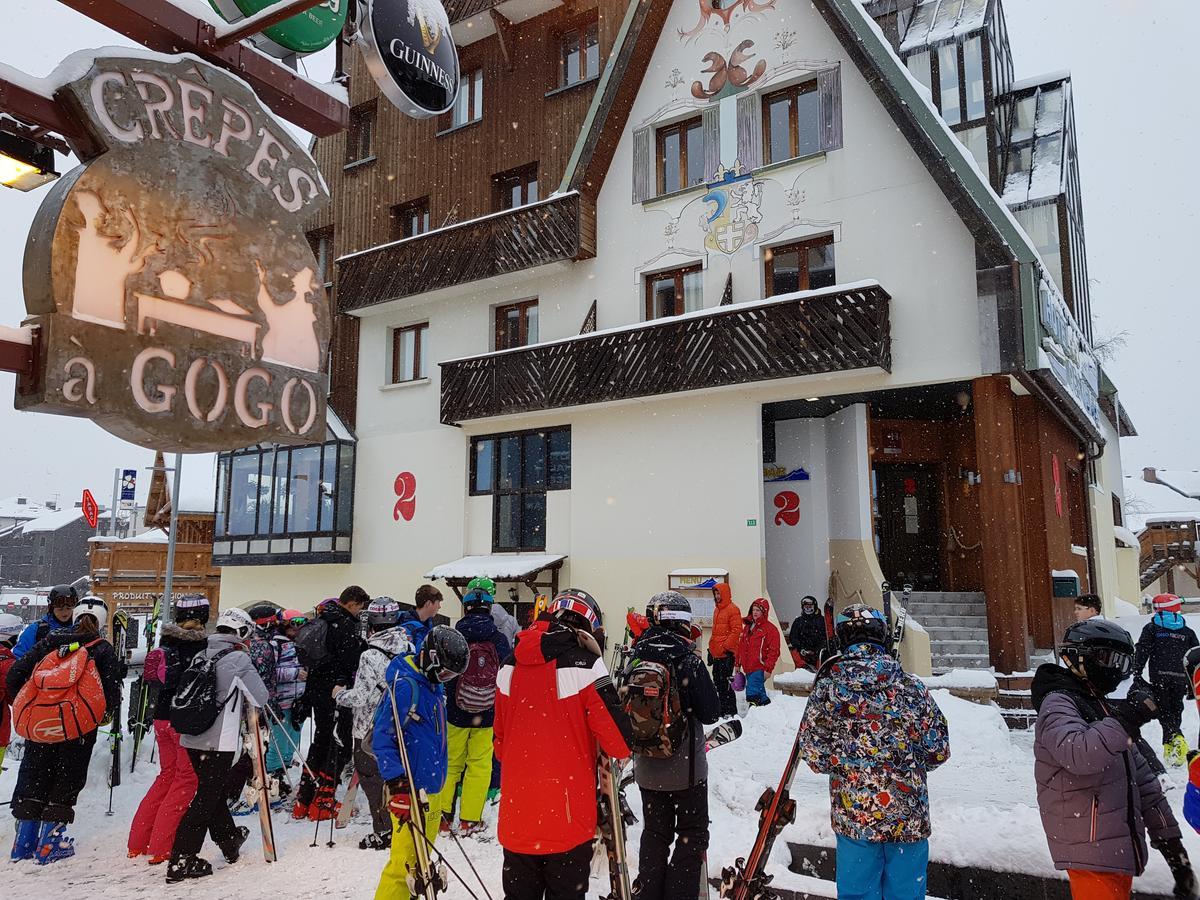 Hotel Des Neiges Les Deux Alpes Bagian luar foto