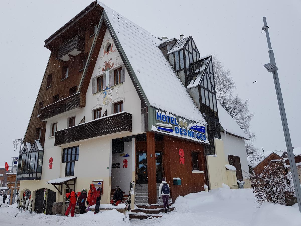 Hotel Des Neiges Les Deux Alpes Bagian luar foto